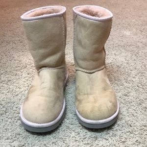 Authentic light tan UGG boots